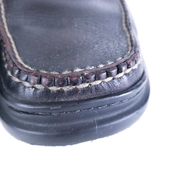 Cole Haan Dark Brown Leather Slip-On Loafers main image 7